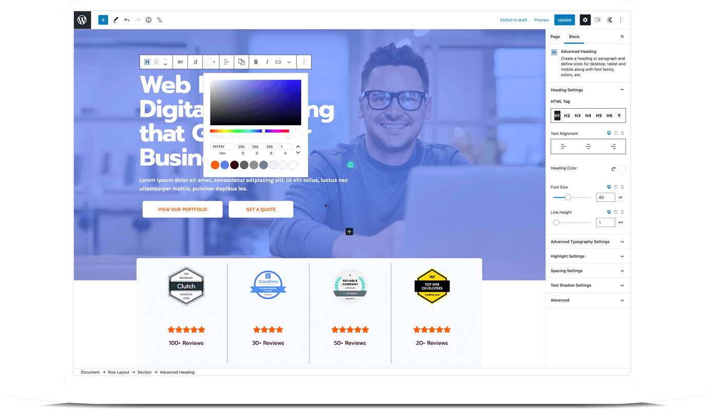 Best WordPress Themes for Travel Blogs (Expert Review) 12 blocks home graphic