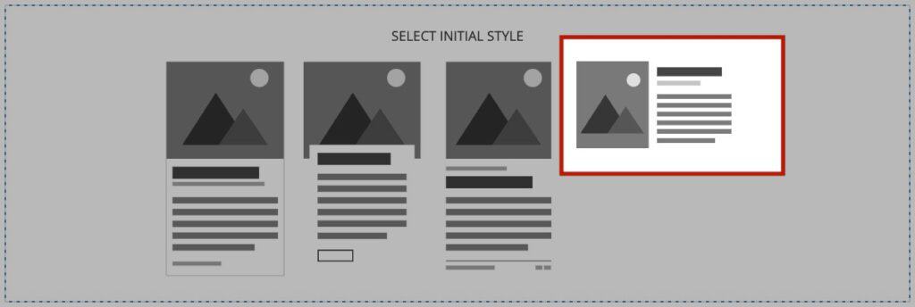 Side Image Layout Selection