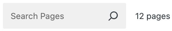 Search Pages