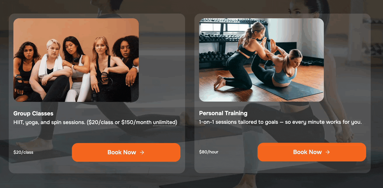 working tooltip overlay