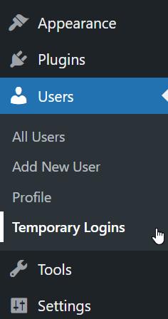 Temporary Logins
