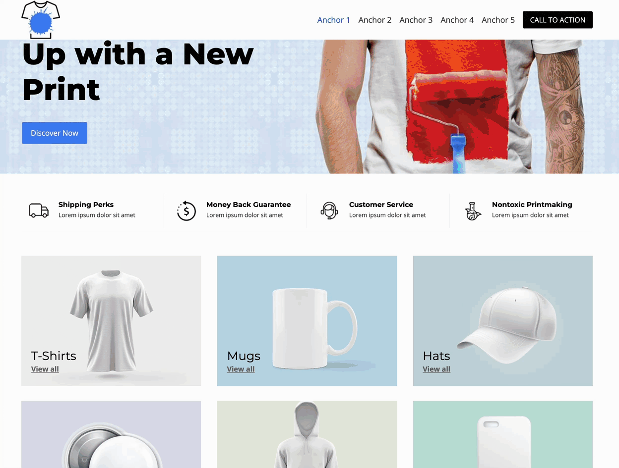 Anchor Links Active on Scroll