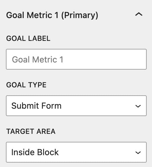 Submit Form Metric