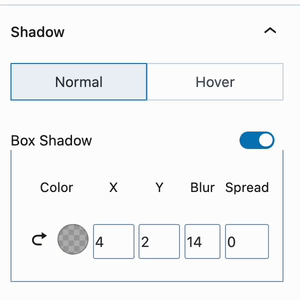 Shadow Style Settings