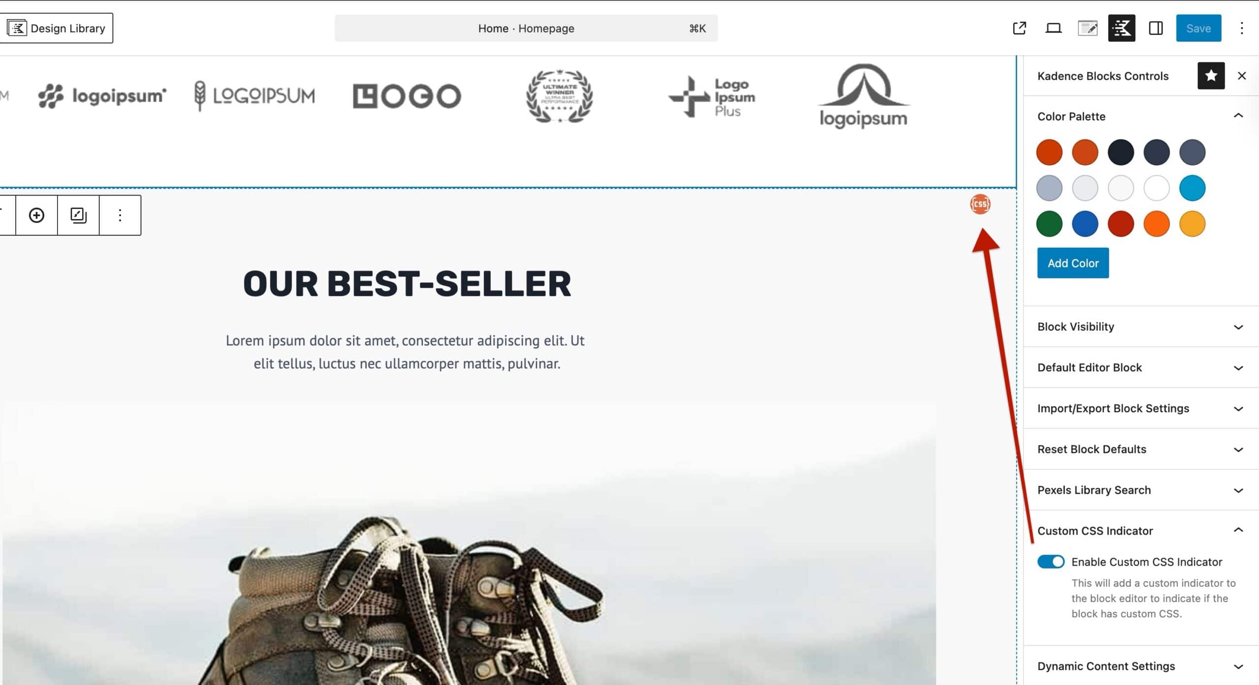 CSS Selector Demonstration