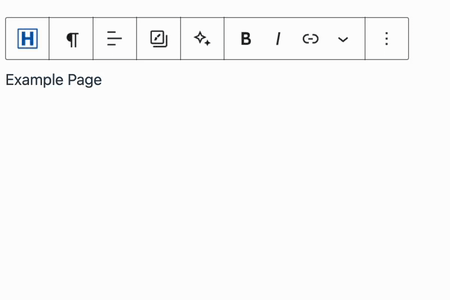 Default Editor Block Demo