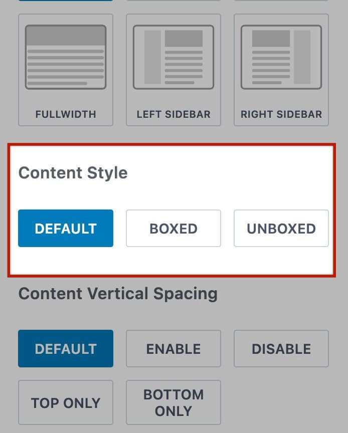 Editor Content Style