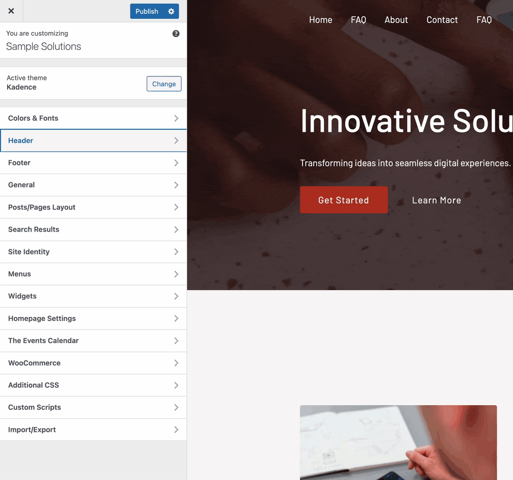 Transparent Navigation Colors