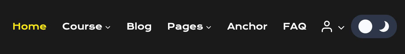 Dark Mode demonstration