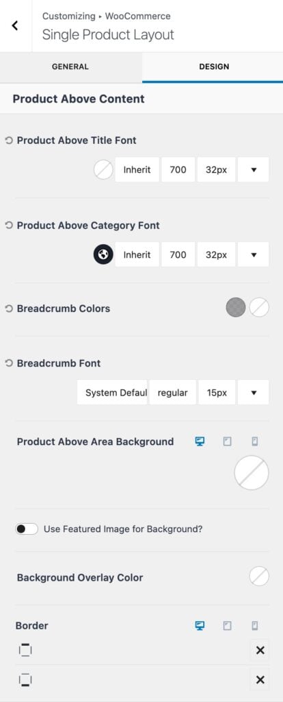 Single Product Design A