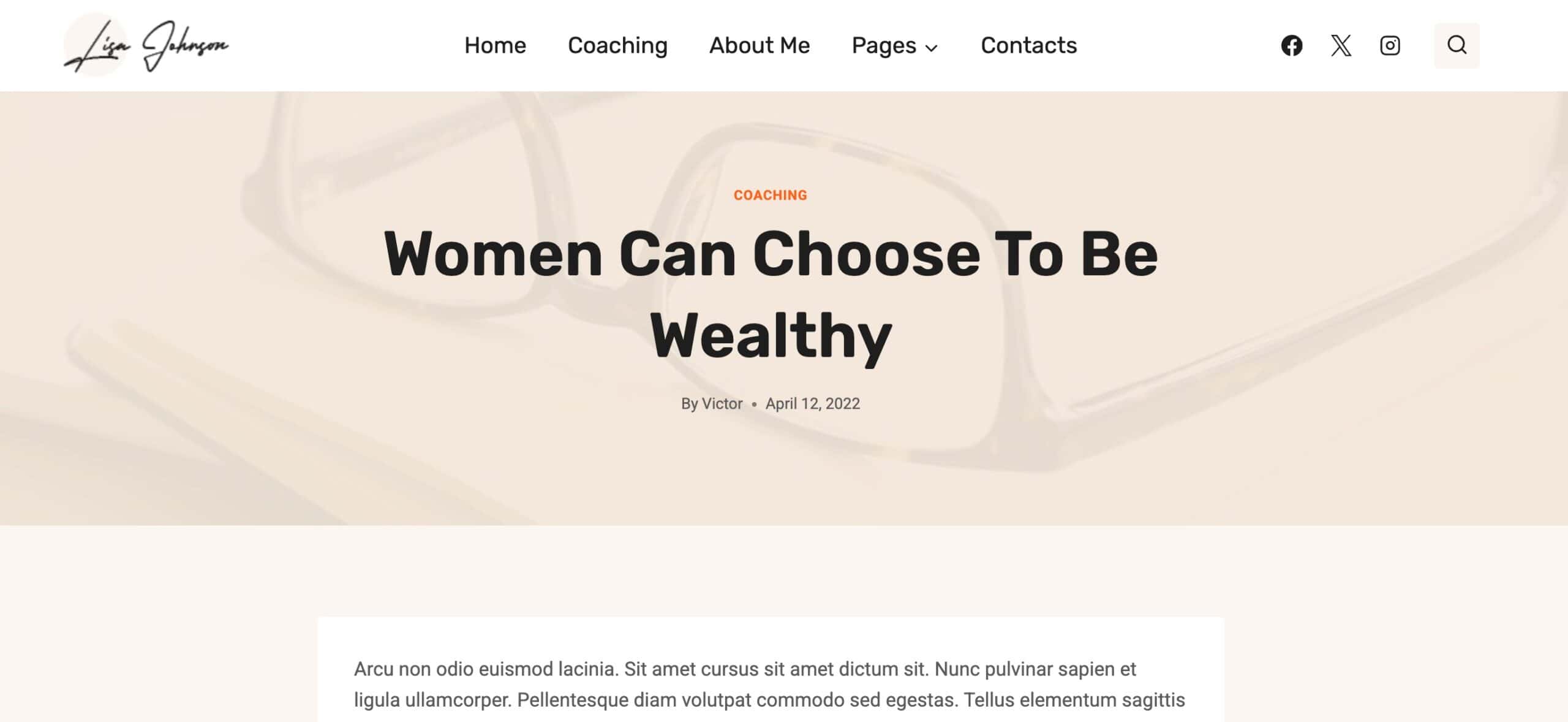 Example Above Content Hero