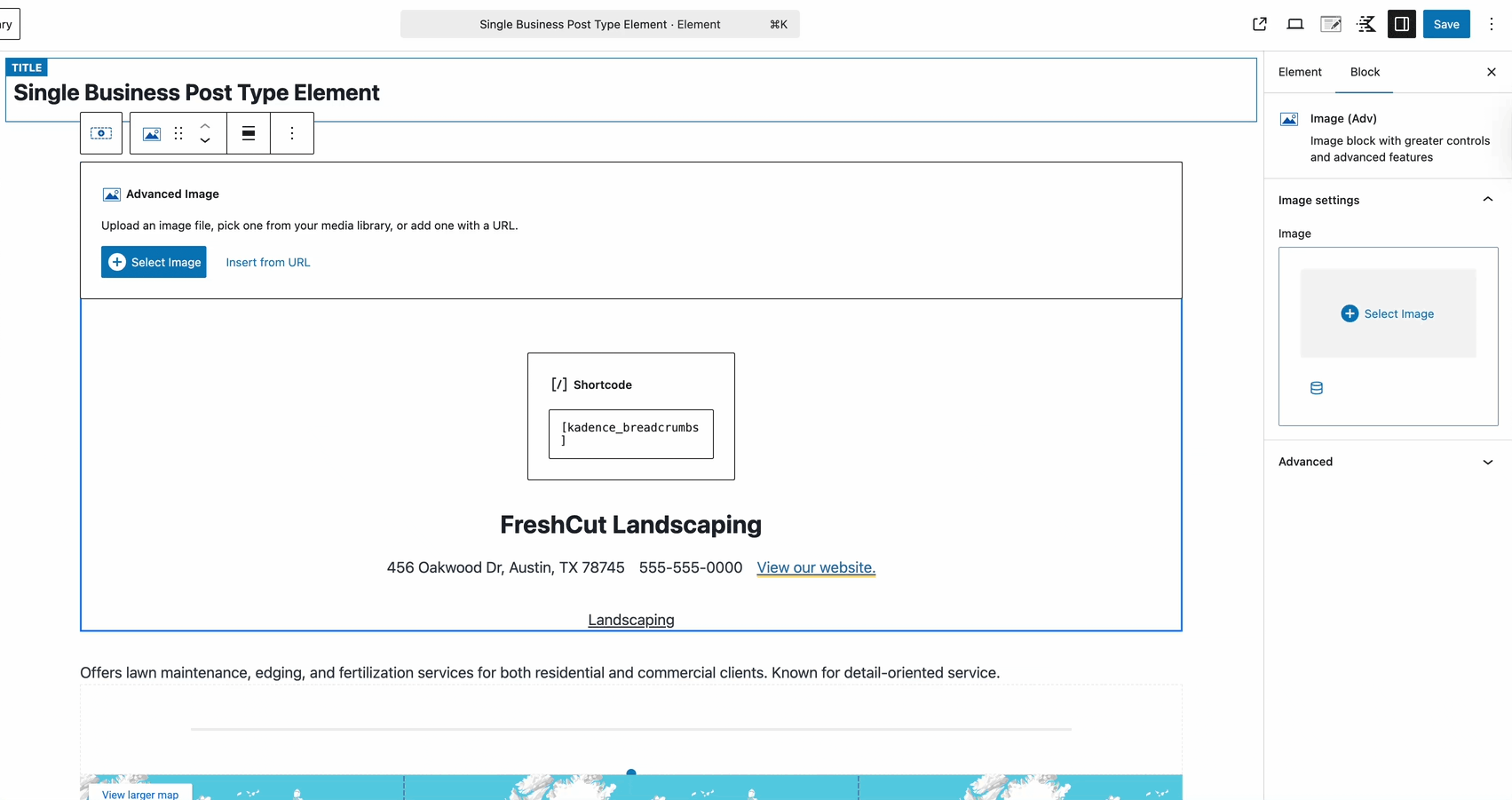 Adding a Featured Image
