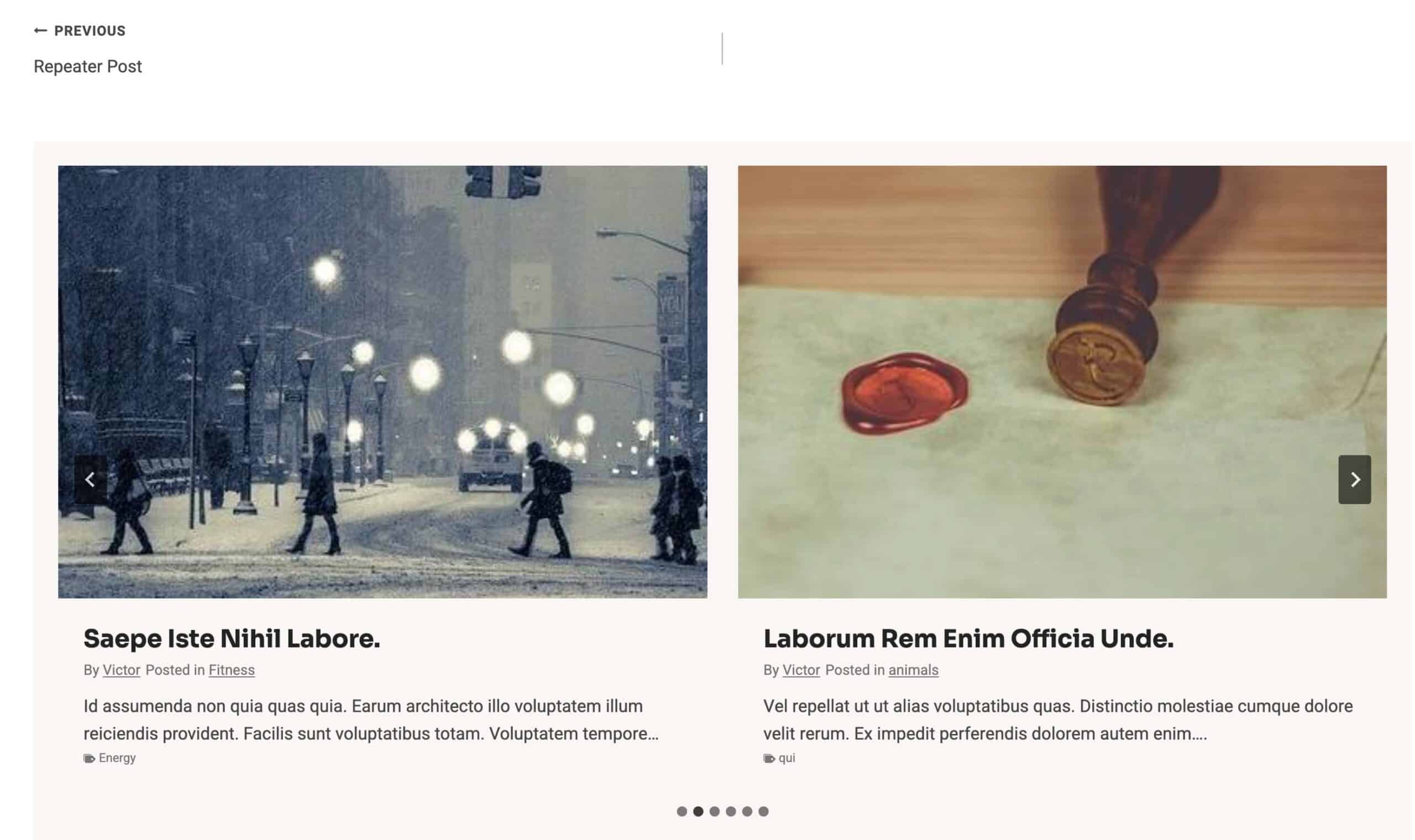 Hooked Element Result