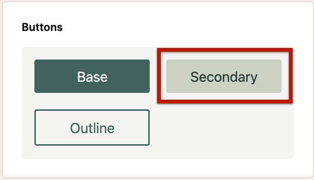 Secondary Button Example