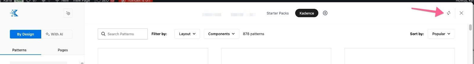 Re-sync the design library