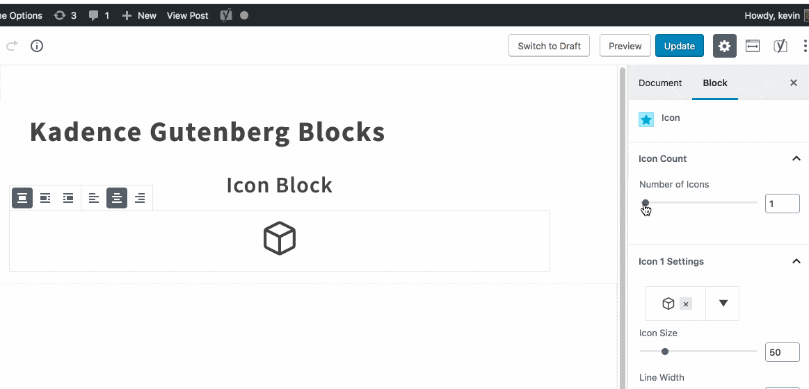 Number Of Icons