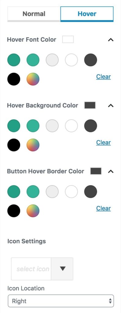 Hover Settings