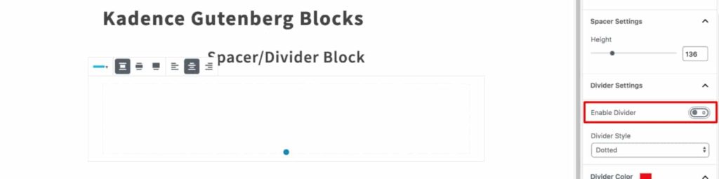 Enable Divider