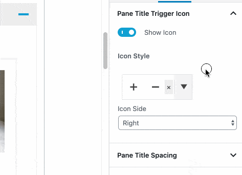 Title Spacing and Border Settings