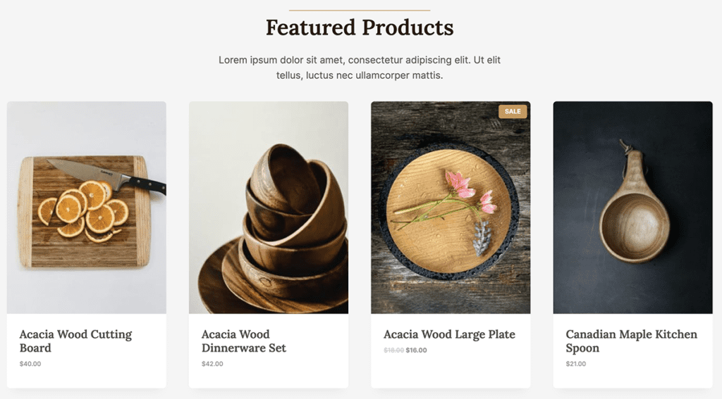 Wooden Craft Kadence Theme
