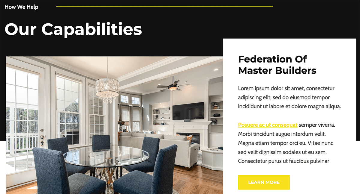 Builder Kadence Theme