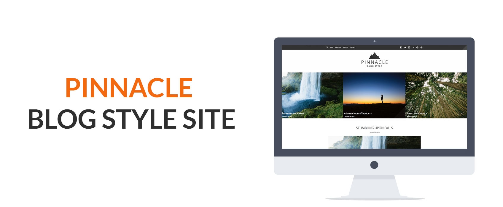 Creating a Blog Demo Style Page with Pinnacle