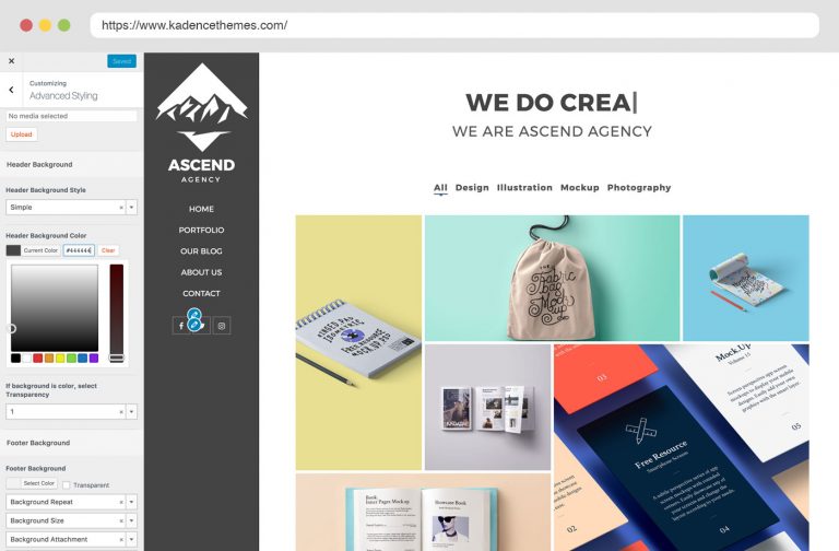 Creating a Homepage with Ascend Premium