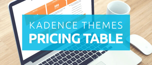 Kadence Pricing Table - 1 Year