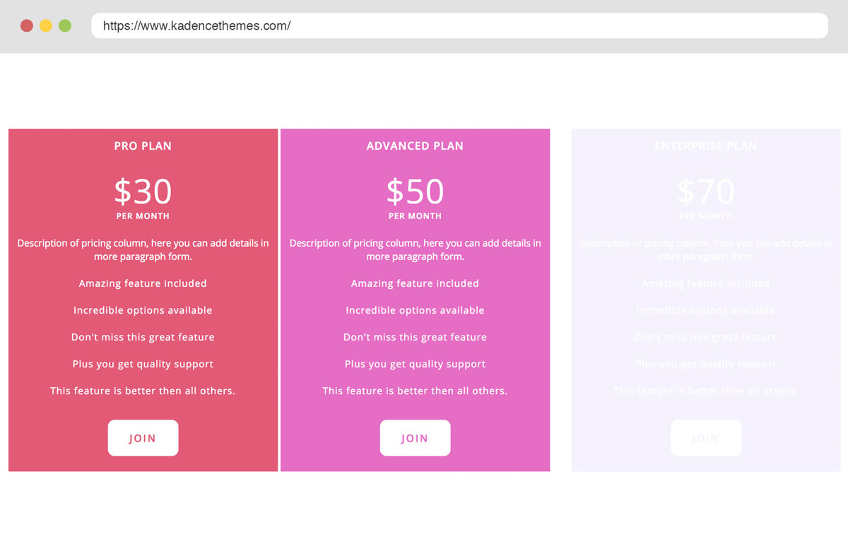 kt pricing table 03