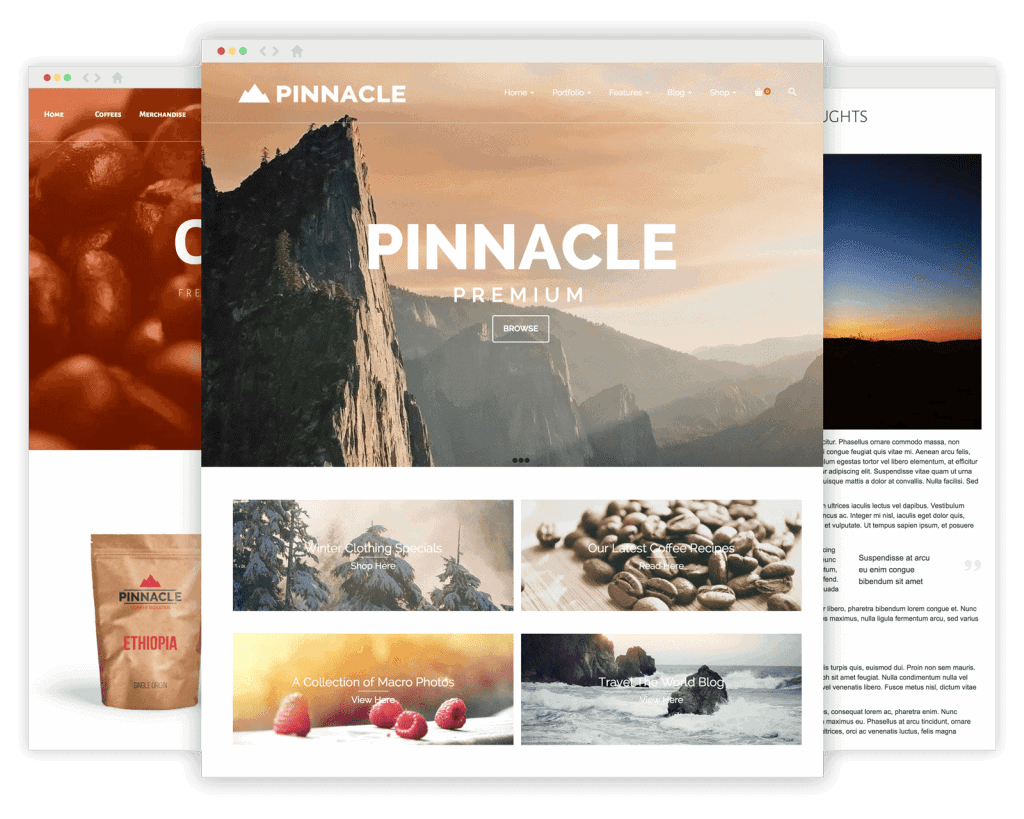 Pinnacle Premium WordPress Theme