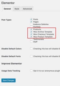enable-woocommerce-elementor-kadence-themes