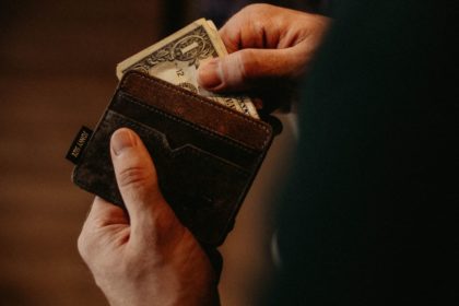 Dollar Bill in Wallet