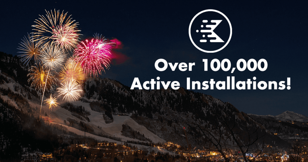 Kadence 100k active installations