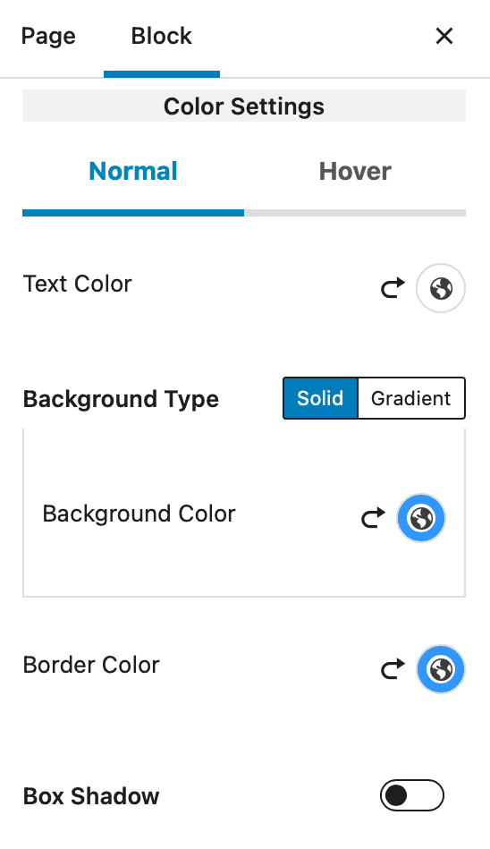 button colors