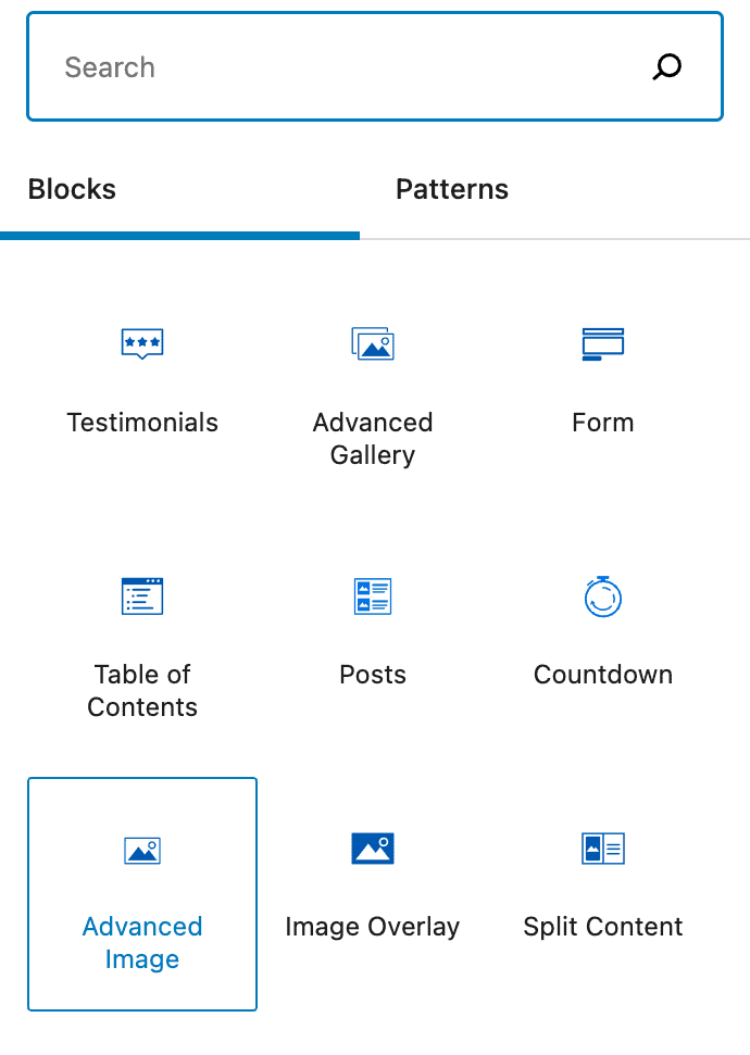 Kadence Advanced Image Block