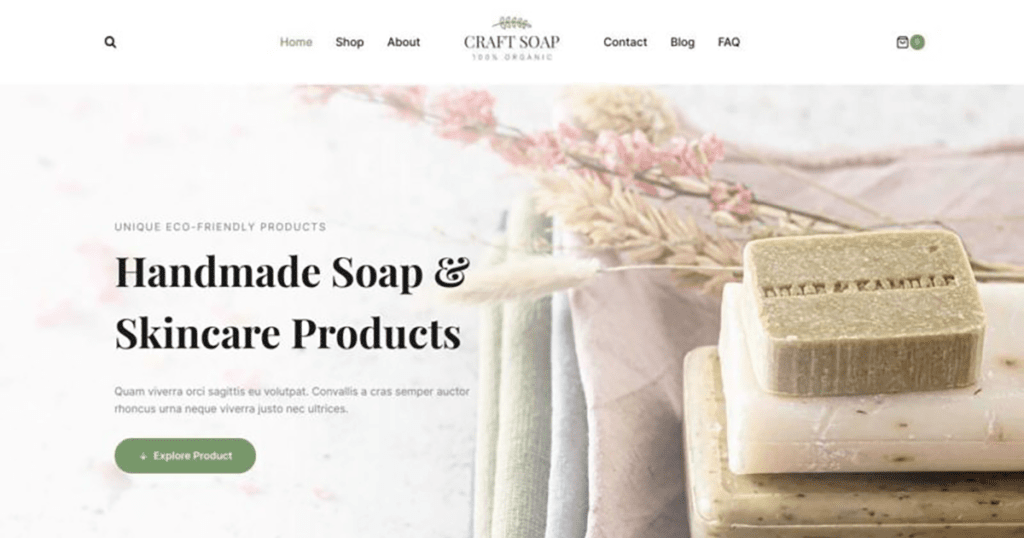soap shop starter template
