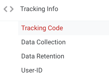 tracking code