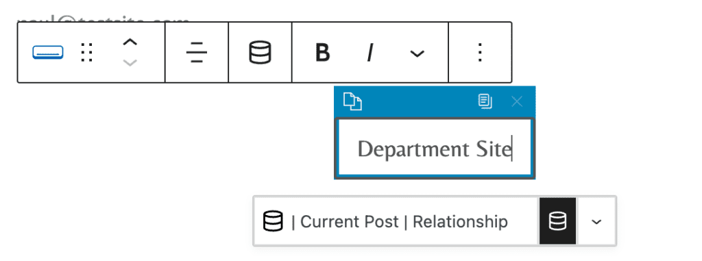dynamic button