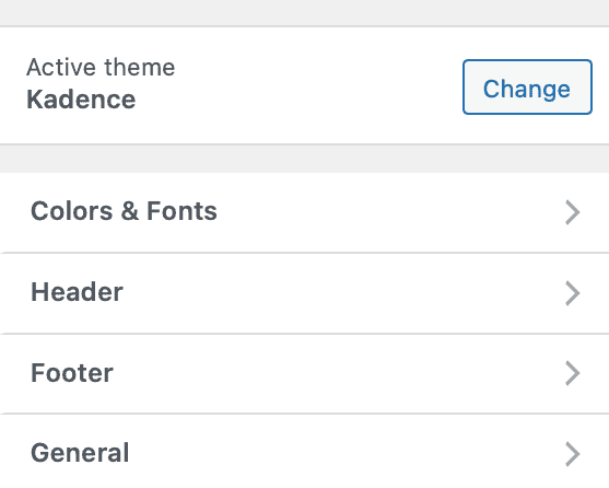 colors and fonts