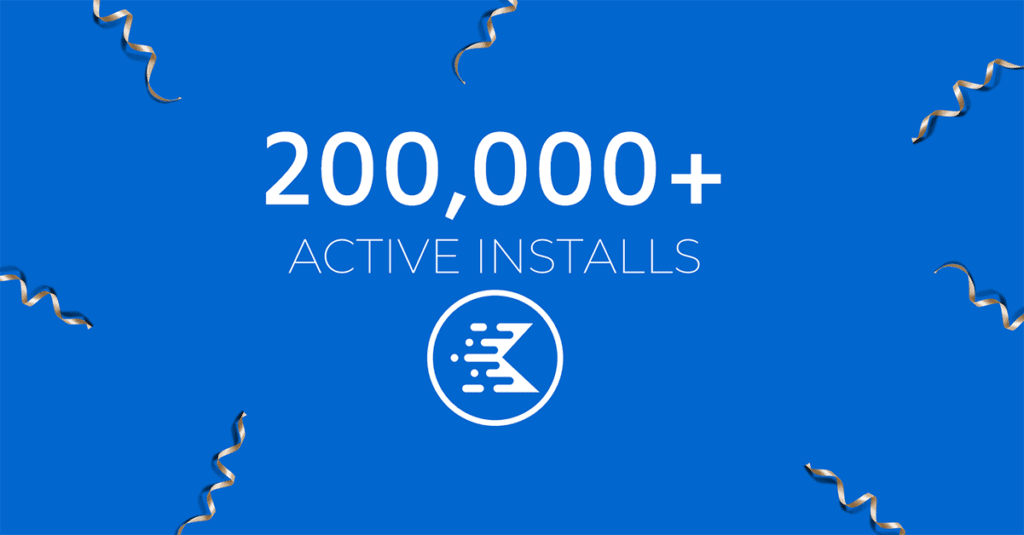 kadence 200k active installs