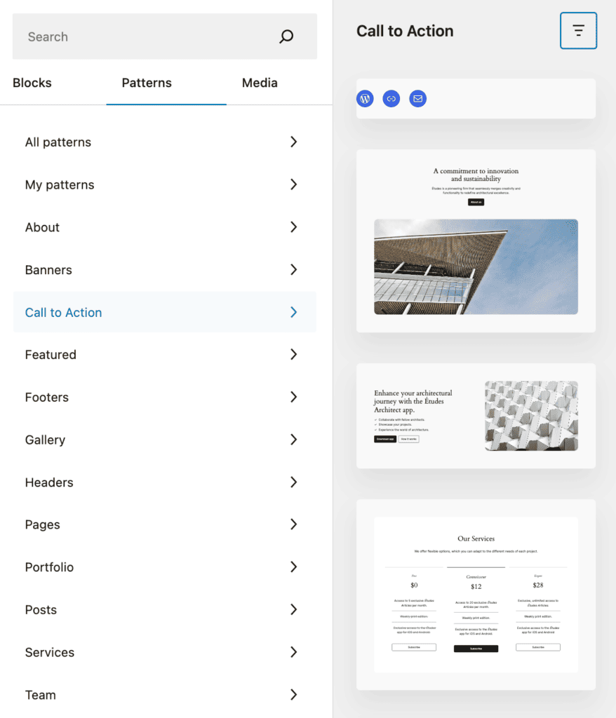 wordpress 6.4 kategoryzacja