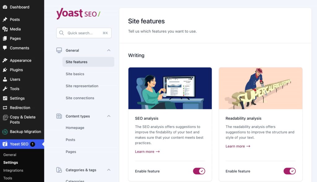 Yoast SEO plugin